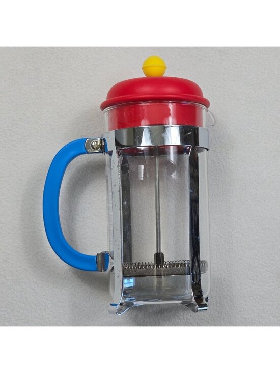 Bodum Other - Bodum Limited Edition 70th Anniversary Red Yellow Blue Coffee French Press 2014